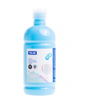 Tempera 500 ml, albastru deschis pastel, Milan