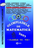 Olimpiade de matematica clasele VII-VIII 2003