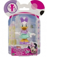 Figurina de colectie, Disney Junior, Daisy Duck, cu fundita, 89981