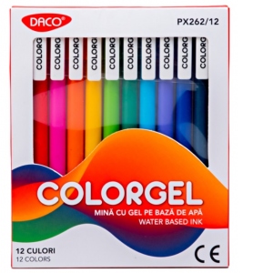 Pix Gel Color Set 12 PX262/12 Daco