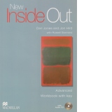 New Inside Out Advanced, Workbook With Key