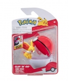 Pokemon - Figurine Clip N Go, Fennekin & Poke Ball