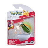 Pokemon - Figurine Clip N Go, Mankey & Nest Ball