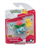 Pokemon - Set 3 figurine de actiune, Pikachu #2, Horsea, Ivysaur, 3 buc