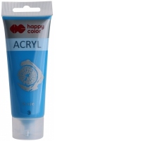 Vopsea acrilica 75ml albastru perlat metalic, Happy Color