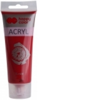 Vopsea acrilica 75ml carmin, Happy Color