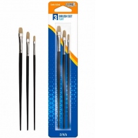 Pensula tempera 2.4.6, 3 buc/set, S-Cool