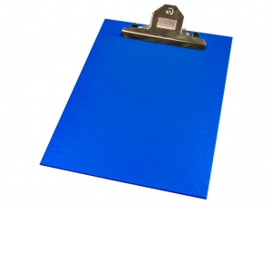 Clipboard simplu heavy duty, albastru