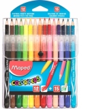 Set coloriaj Color Peps, Maped
