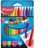 Creioane cerate 12 culori/set, Maped