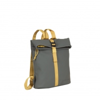 Rucsac Tim-Los Angeles Rolltop Mini, culoare antracit/ocru