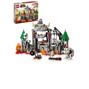 LEGO Super Mario - Set de extindere - Batalia lui Dry Bowser de la castel 71423, 1321 piese