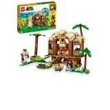 LEGO Super Mario - Set de extindere - Casa din copac a lui Donkey Kong 71424, 555 piese