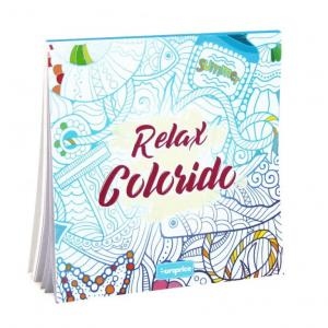 Carte de colorat pentru adulti Relax Colorido