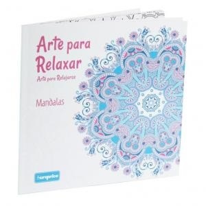 Carte de colorat pentru adulti relaxare. Mandala