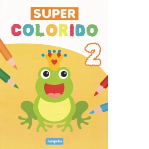 Carte de colorat Super Colorido 2
