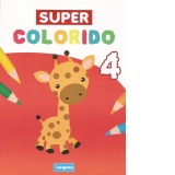 Carte de colorat Super Colorido 4