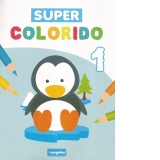 Carte de colorat Super Colorido 1