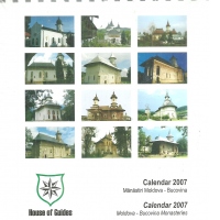 Calendarul Manastiri din Moldova si Bucovina 2007