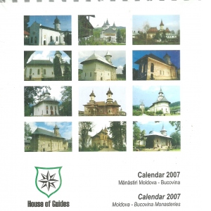 Calendarul Manastiri din Moldova si Bucovina 2007