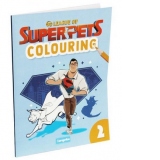 Carte de colorat Leagues of SuperPets 2