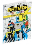 Carte de colorat Batman Vintage Foundation