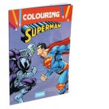 Carte de colorat Superman 3