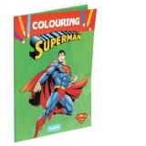 Carte de colorat Superman 4