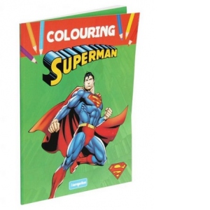 Carte de colorat Superman 4