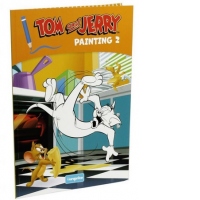 Carte de colorat Tom si Jerry 2