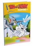 Carte de colorat Tom si Jerry 1