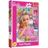 Puzzle Trefl 100 Barbie - Sa o cunoastem pe Barbie