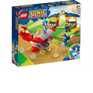 LEGO Sonic the Hedgehog - Atelierul lui Tails si avion Tornado
