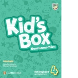 Kid's Box New Generation Level 4 Activity Book with Digital Pack British English