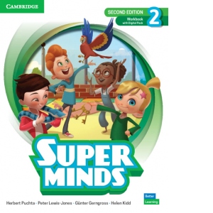 Super Minds Level 2 Workbook with Digital Pack 2ed