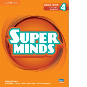 Super Minds Level 4 Teacher's Book with Digital Pack 2ed
