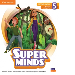 Super Minds Level 5 Workbook with Digital Pack 2ed