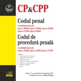 Codul penal. Codul de procedura penala. Editia a 31-a, actualizata la 5 septembrie 2023