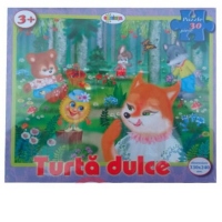 Puzzle 30 de piese - Turta dulce