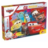 Puzzle 2 in 1 Lisciani Disney Cars, M-Plus, 24 piese