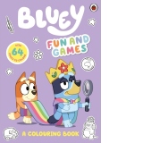 Bluey: Fun and Games: A Colouring Book : Official Colouring Book