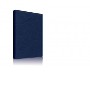 Agenda datata 2024, format A5, 352 pagini, culoare albastru inchis