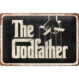 Placa metalica 20x30 Godfather - Logo