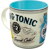 Cana ceramica 330 ml Gin & Tonic Served Cold