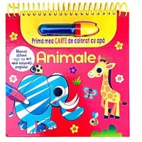Animale. Prima mea carte de colorat cu apa