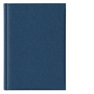 Agenda Adria, nedatata, A5, hartie ivory, coperta albastru