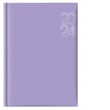 Agenda Artibest, A5, datata, hartie offset alb, coperta lila 2024