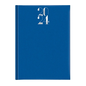 Agenda Artilux, A4, datata, hartie ivory, coperta albastru royal 2024