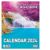 Calendar de perete - Cele mai frumoase cascade (6+1 file) 2024