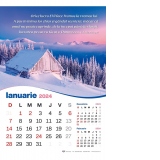 Calendar de perete 2024, format A3 (12 file)